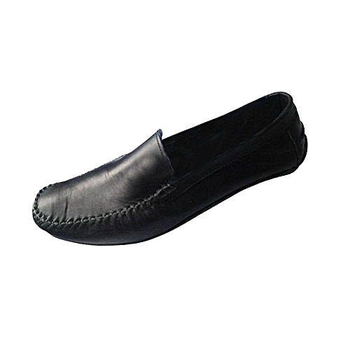 Mocassins - Simili Cuir - Noir