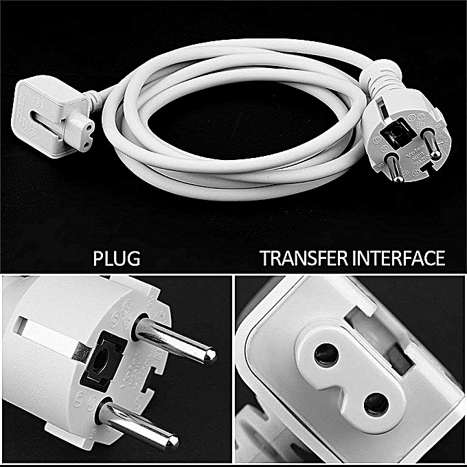 Apple Câble Alimentation pour Apple Adaptateur Secteur Chargeur Macbook 13