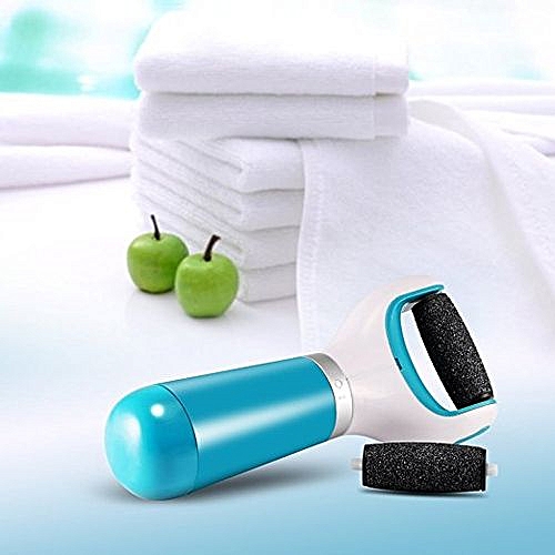 Rape Pied Electrique aux Cristaux de Diamant + Bonus tête de rouleau - Bleu