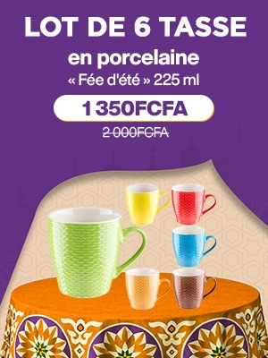 LOT DE 6 TASSE