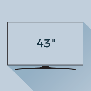 TVS 43 Pouces