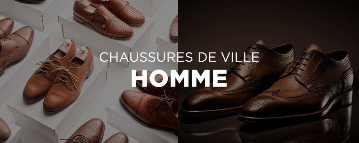 Chaussures homme de luxe en cuir