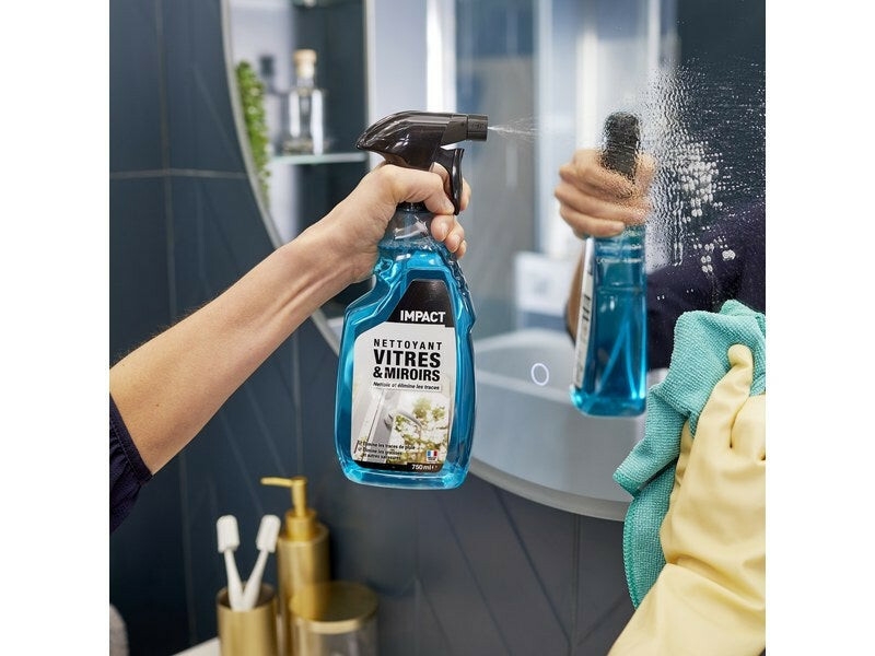 Nettoyant vitres et miroirs, IMPACT, 750 ml