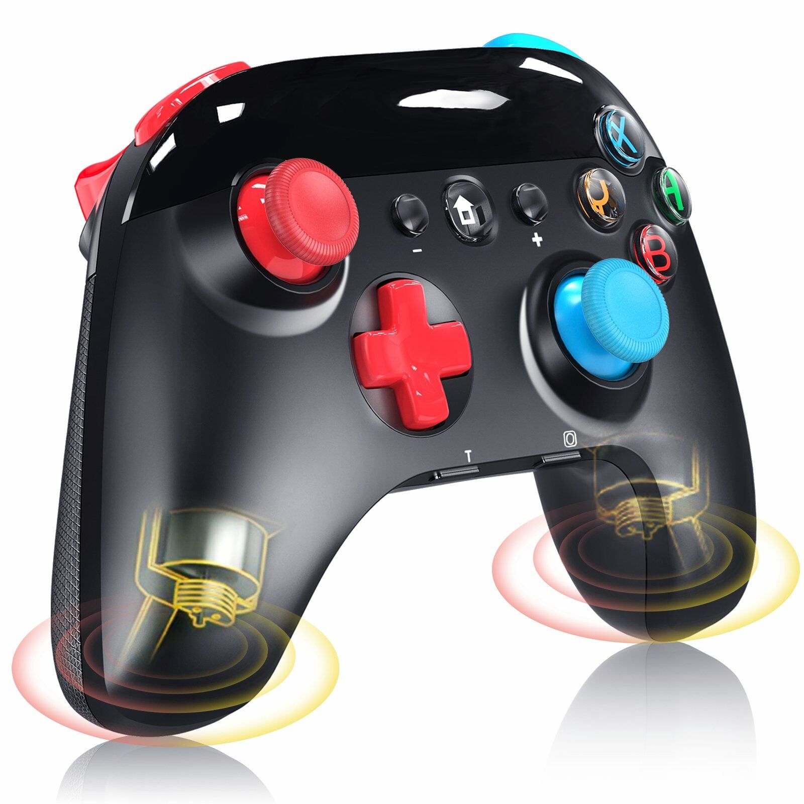 Manette de commutation Beexcellent, manette de jeu sans fil compatible avec Nintendo Switch/Lite