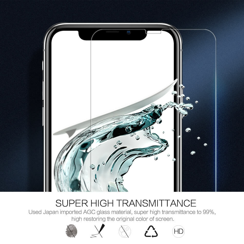 Protecteur d'écran en verre trempé Nillkin Amazing H+ Pro pour Apple iPhone 11 Pro Max, iPhone XS Max (6.5)