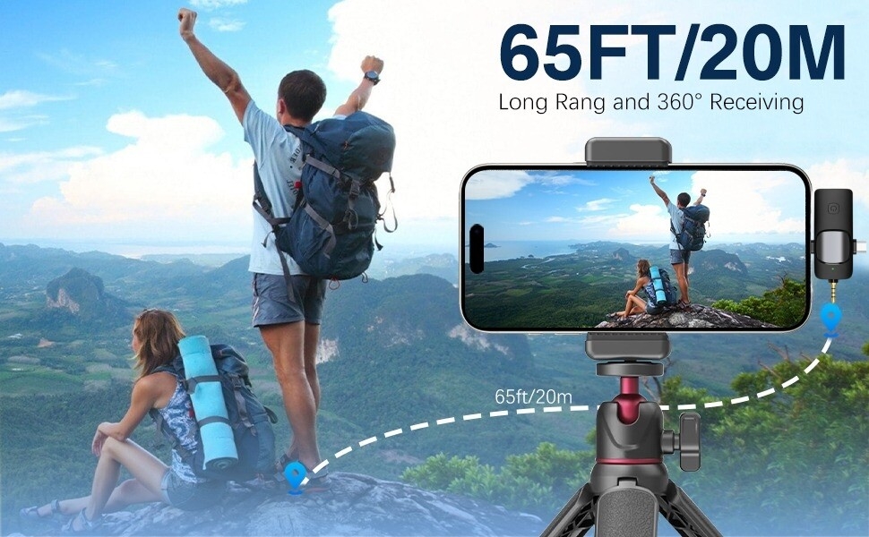 JRLinco Microphone Sans Fil