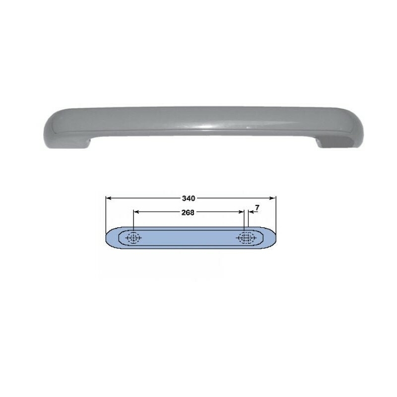 Poignée en ABS blanc, congélateur coffre réfrigérateur sans clé 340mm
