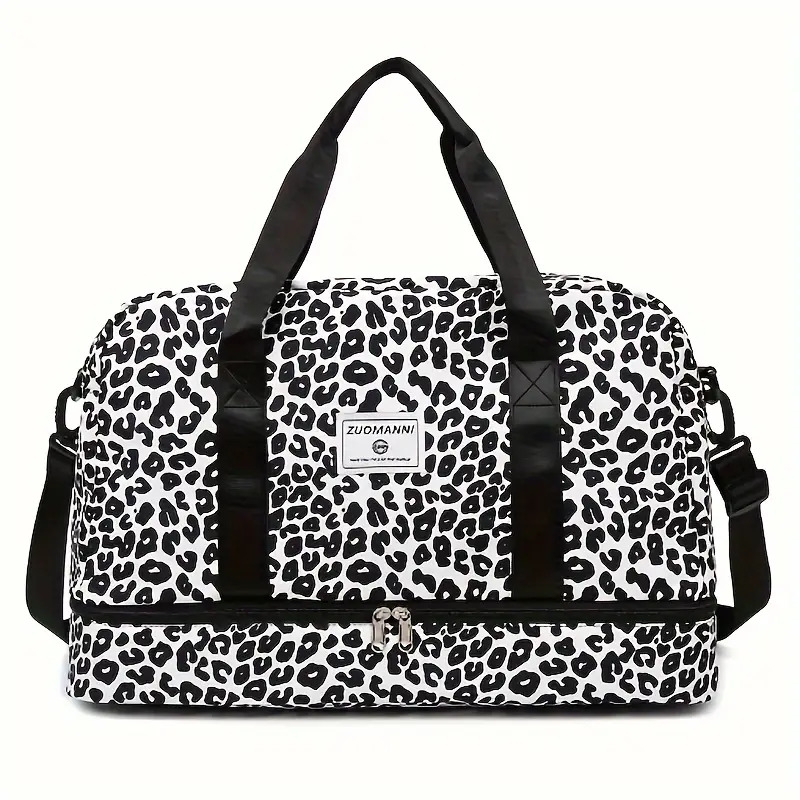 大容量旅行包瑜伽条纹短途手提孕妇行李整理袋商务旅行收纳袋运动训练健身包 6