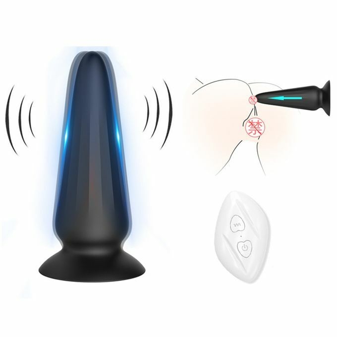 product_image_name-Generic-Rechargeable Adult Anal Plug Dildo G Spot Vibrator Sex Toy-3