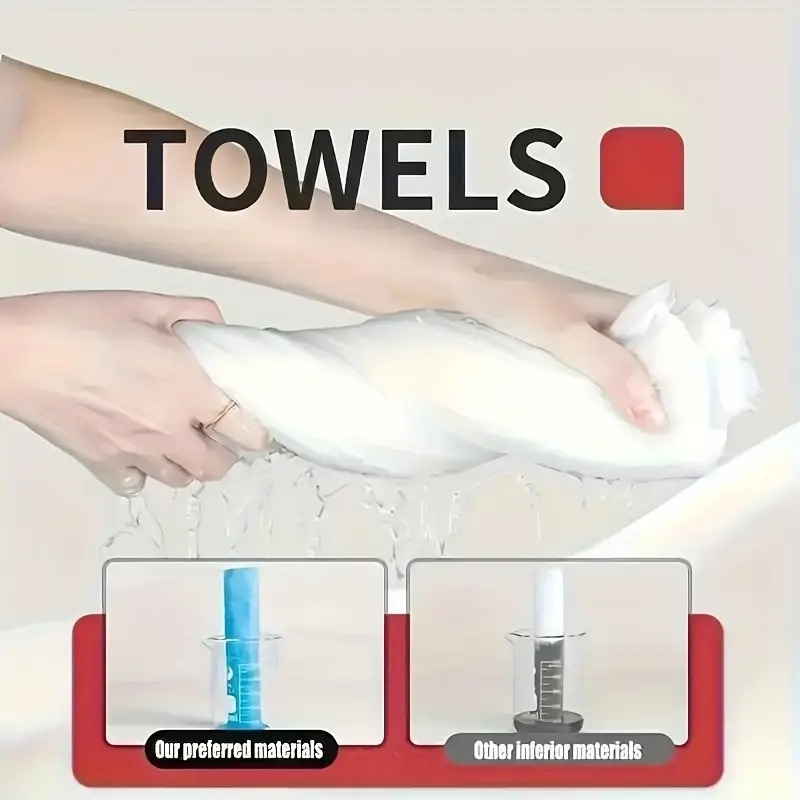 compressed towels 14 pack of wet and dry disposable towels for camping care or pet use details 4