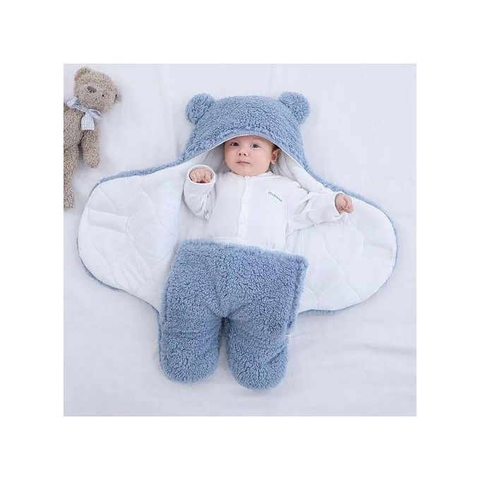 product_image_name-Generic-1pcs Doux Nouveau-né Bébé Enveloppement Couvertures Bébé Sac De Couchage Pour Bébé 0-9 Mois-2