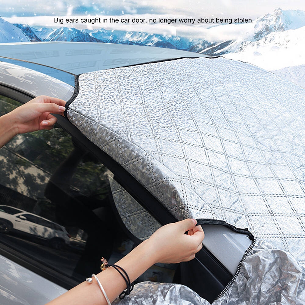 Couverture de pare-soleil magnétique Automobile pare-brise de voiture  pare-soleil de neige couverture de