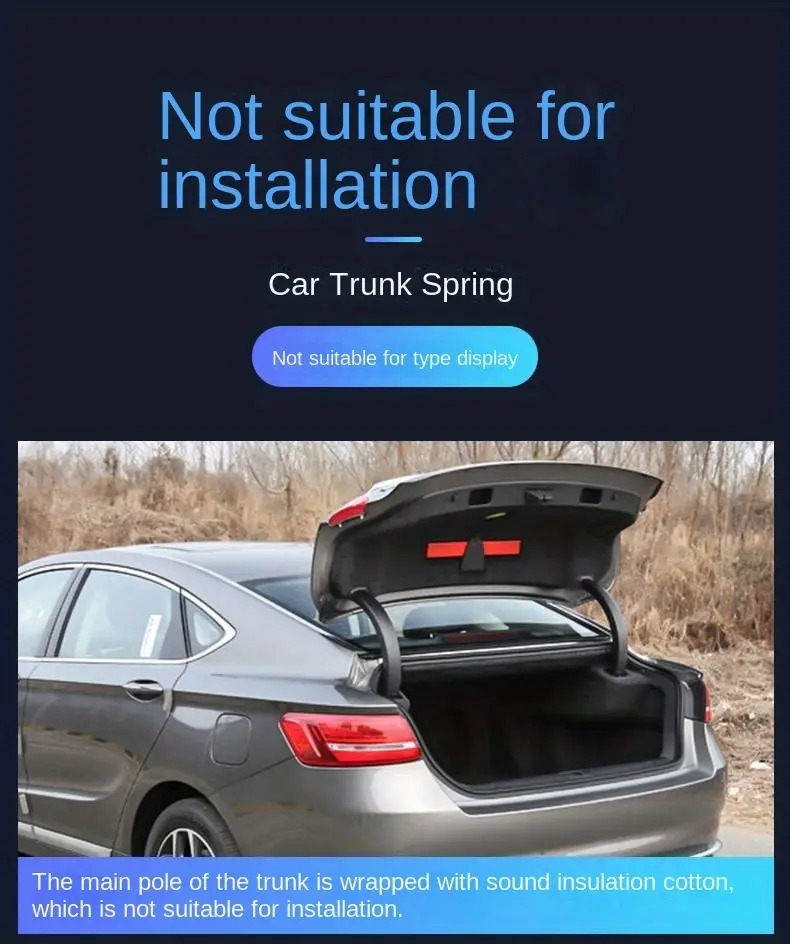 car modified trunk spring automatic tailgate lift trunk opener lifting spring up and down car universal details 9