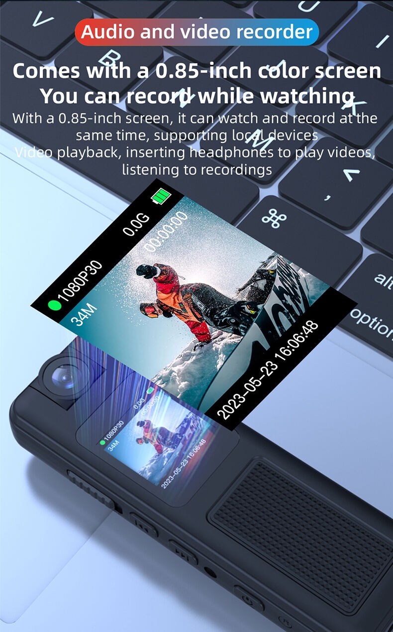 Mini caméra à stylo Portable, portée sur le corps, 1080p, caméra de poche Portable avec Clip arrière, caméra de sécurité de dernière conception