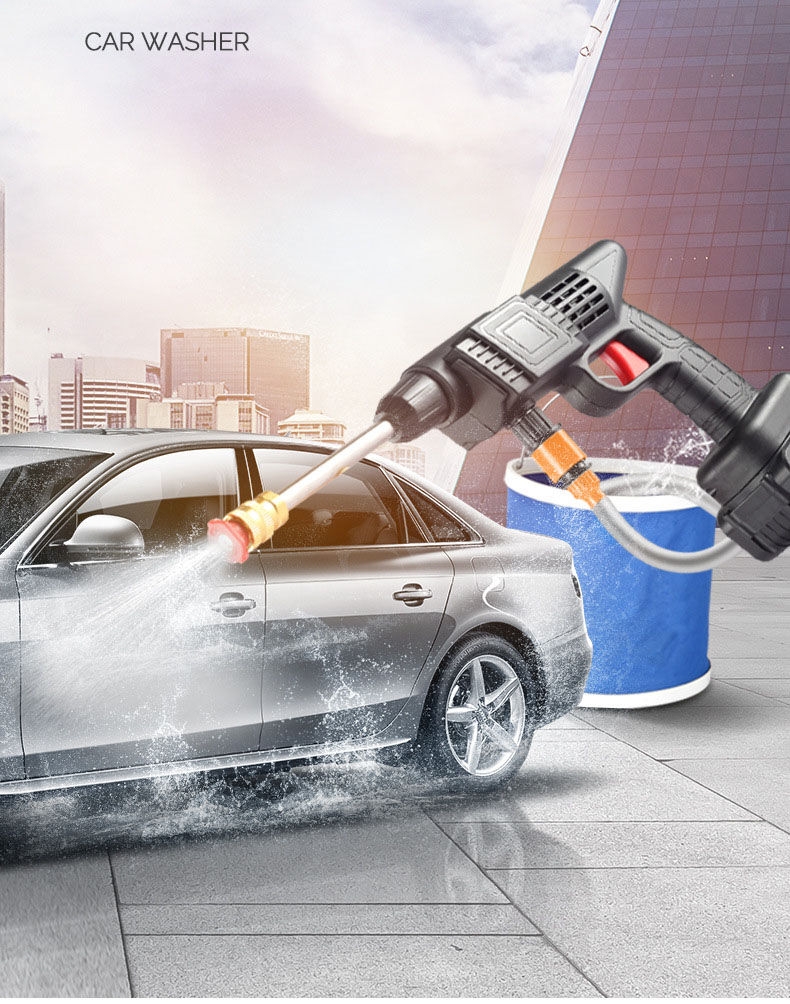 Machine à laver portative de batterie au Lithium de 48VH 12000mah pour le pistolet à haute pression de voiture