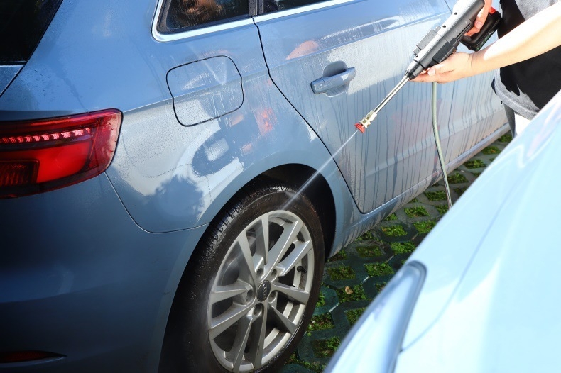 Machine à laver portative de batterie au Lithium de 48VH 12000mah pour le pistolet à haute pression de voiture