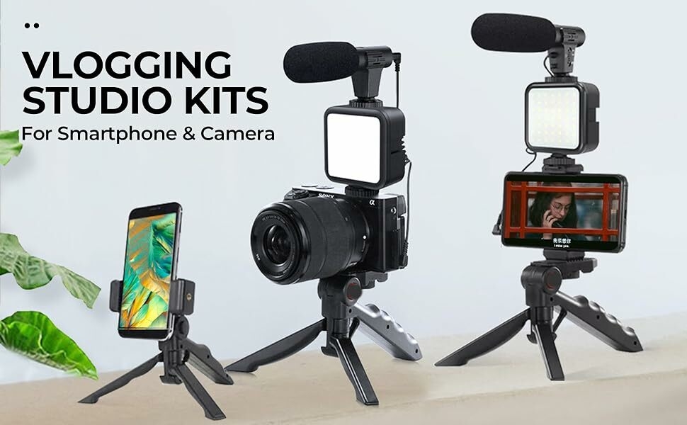 Kit de vlogging pour smartphone