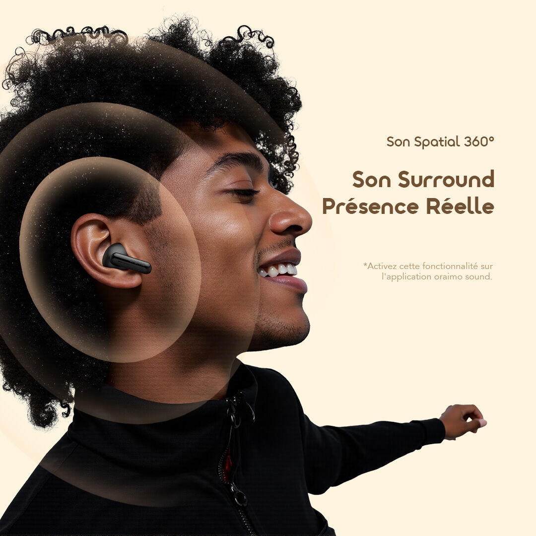 Oraimo True Wireless Earbuds SpaceBuds Air OTW 324S 5 Surround Sound