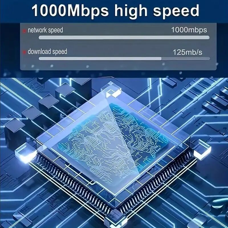 2024全新网络分配器适配器,1000mbps千兆,1转4输出以太网高速lan互联网分配器,带usb电源供应,扩展连接器,支持四个设备同时工作,1000mbps快速 /5e/6/7/8电缆,供多个设备连接互联网。 商品详情 6