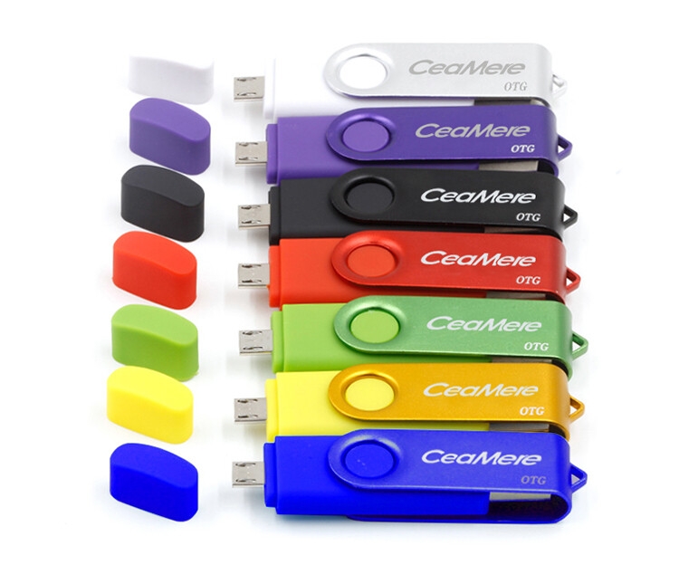 Clé USB Ceamere CMC5 XC OTG 128GB 64GB 32GB 16GB 8GB 4GB 2GB clé USB pour Smartphone clé USB OTG 2.0