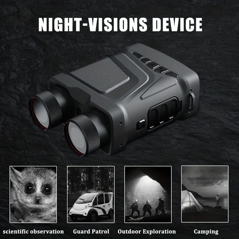 ips full view-high definition infrared imaging night vision with 5x digital zoom infrared 7 speed adjustment 3 inch ips full view hd screen for detection hunting expedition security 3