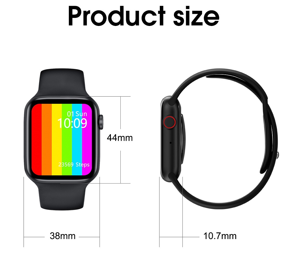 W26 1.75-inch Large-screen High-definition Dual 2.5D IP68 Waterproof Bluetooth Phone Smart Stylish Sports Watch - Black W26 1.75-inch Large-screen High-definition Dual 2.5D IP68 Waterproof Bluetooth Phone Smart Stylish Sports Watch - Black