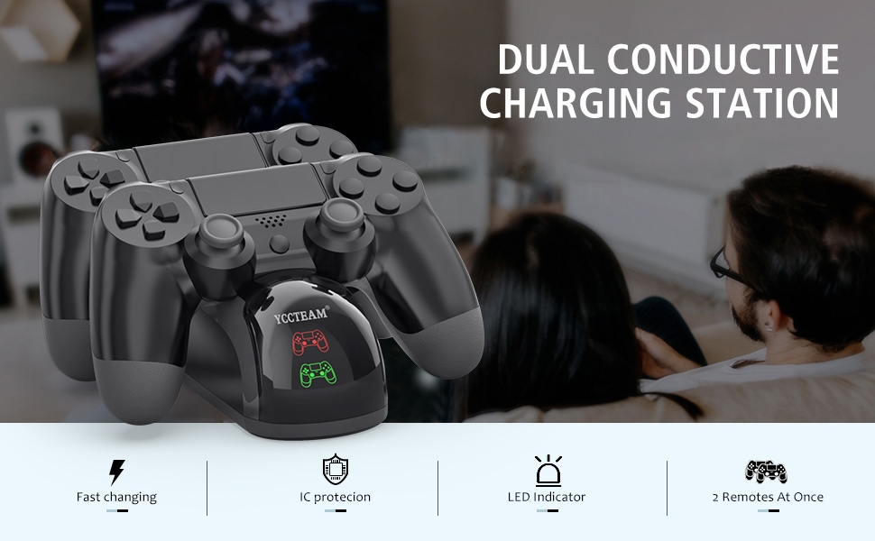 Chargeur de manette PS4