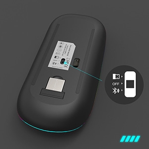 Souris d'ordinateur à double mode