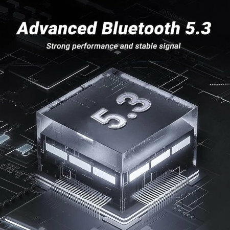 Acefast Wireless Clear Bluetooth Earphones with Digital Display