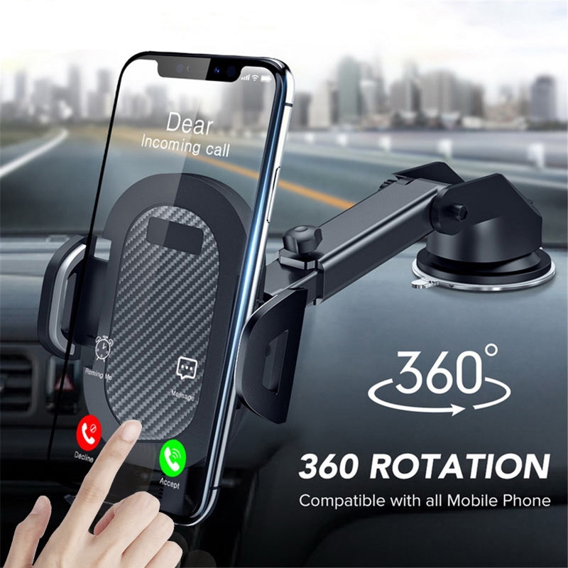 Universal fit strong mobile phone holder expansion Suction in Car dashboard stand mobile phone no charging phone holder for car