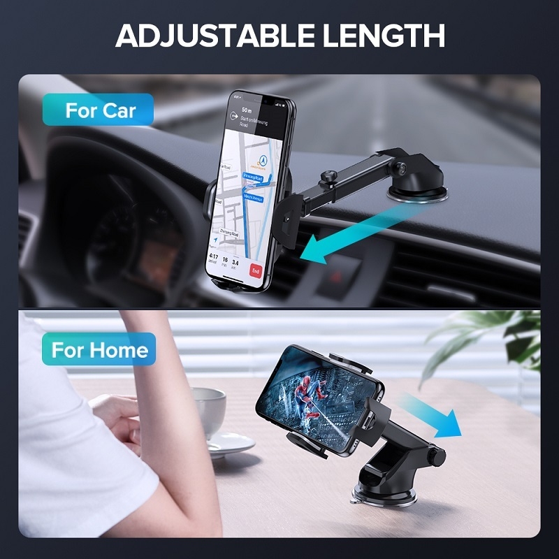Universal fit strong mobile phone holder expansion Suction in Car dashboard stand mobile phone no charging phone holder for car