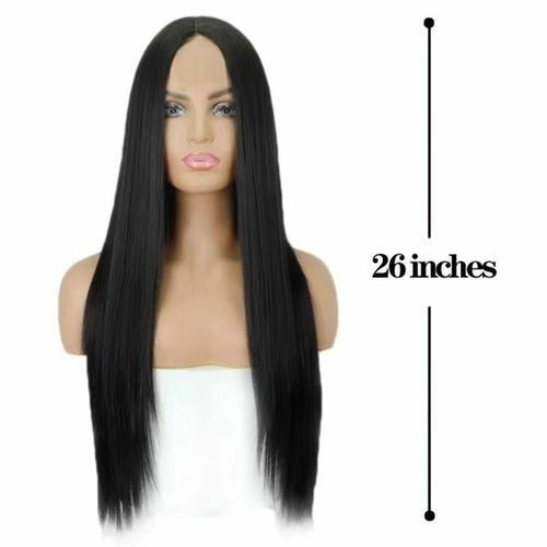 product_image_name-Fashion-Women's Wig Medium Long Straight Hair Set-3