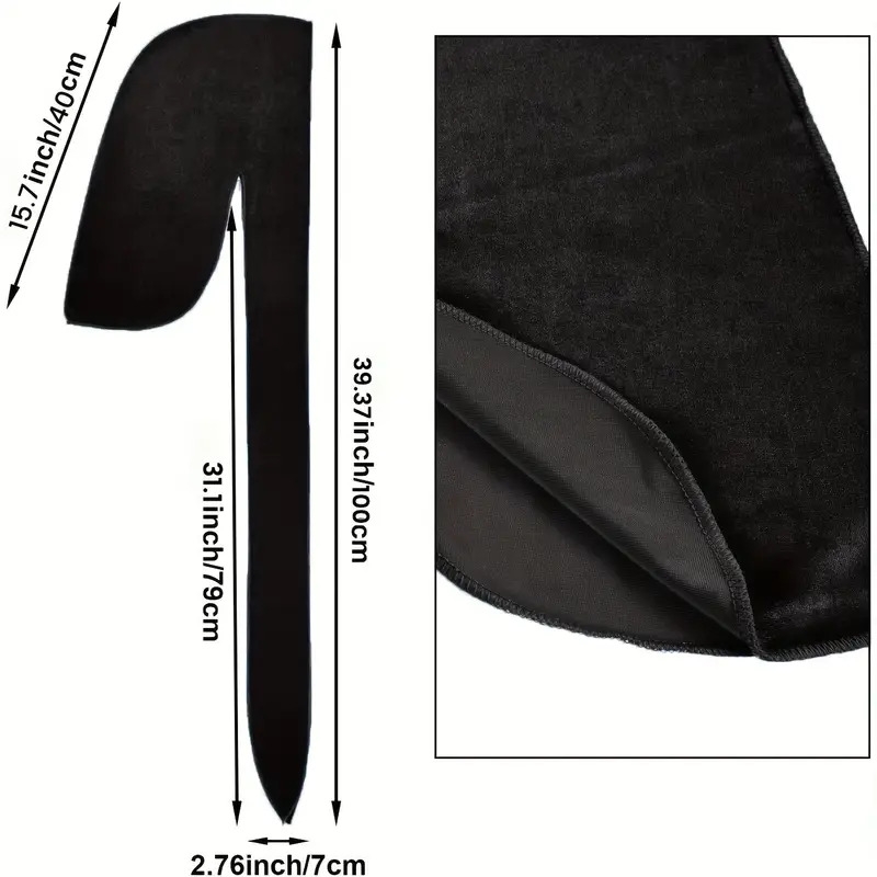 3pcs   velvet durag soft velvet durags for men women long   straps silky durag liner 3