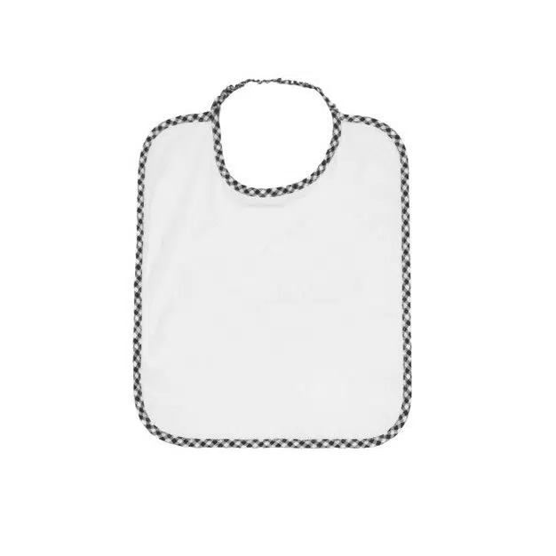 Petite bavoir blanche pour enfant