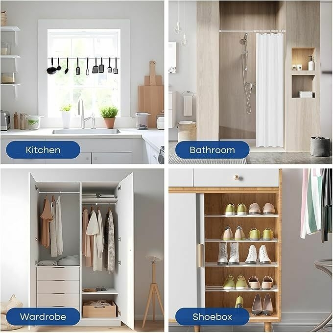 product_image_name-Generic-Tringle à Rideaux Extensible à 2m - Blanc-4