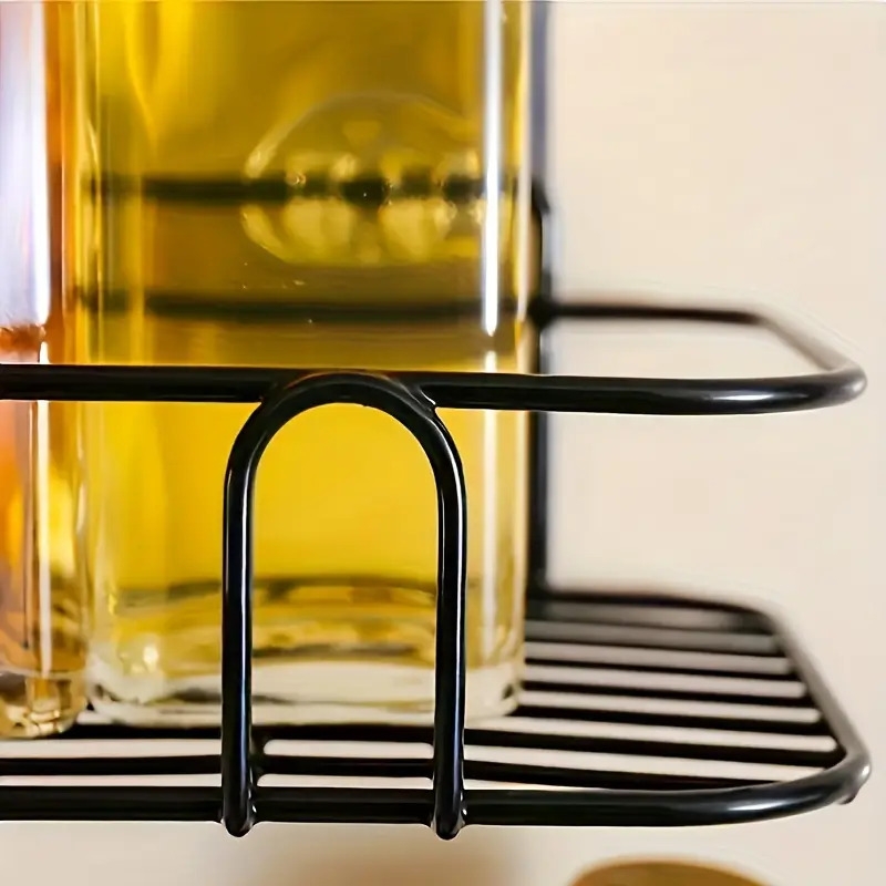 1 2 3 4pcs wall mounted bathroom storage rack punch free bathroom hanging shelf stainless steel bathroom tray corner shower caddy shampoo shower gel holder organizer bathroom accessories bathroom organization and storage details 6