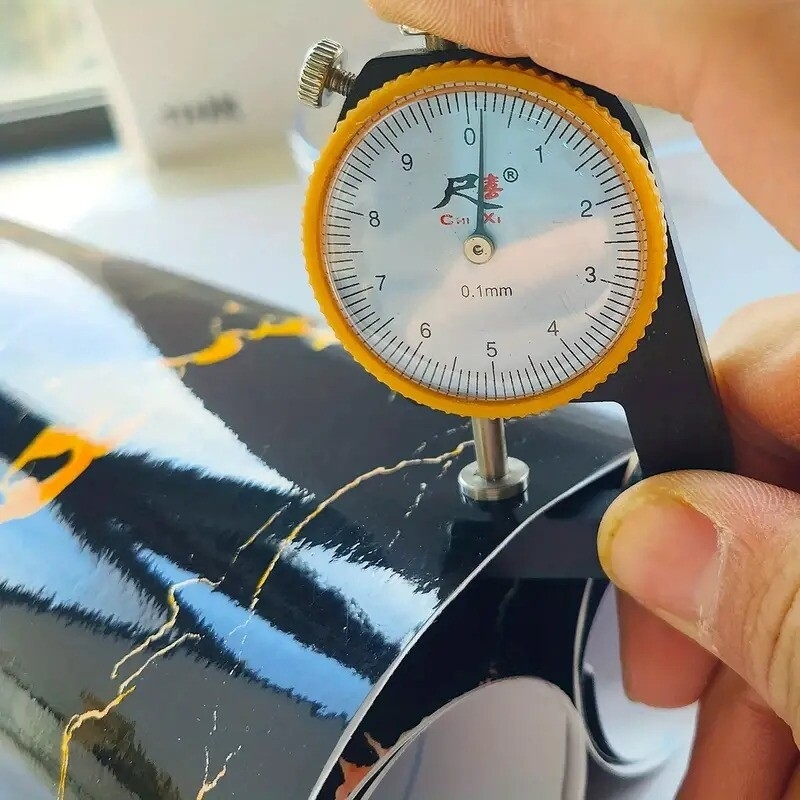 1pc self adhesive marble vinyl wallpaper removable waterproof peel stick wall stickers for rooms kitchens furniture details 3