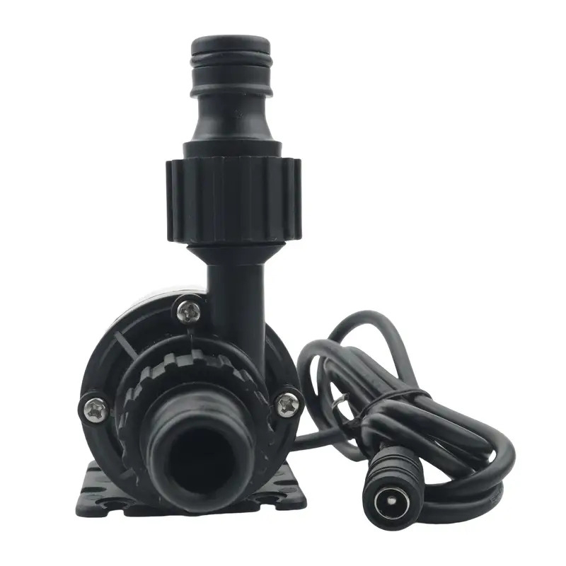 1个  12v/24v/36v高流量水泵 - 800l/h重型水族馆、池塘、喷泉、鱼缸、海洋循环泵，带快速接头连接器，无刷电机，紧凑设计适用于淡水/海水 - 适合大型水箱和池塘 - usb供电（ 12v/24v/36v）- 兼容 12v/24v/36v电源 商品详情 2