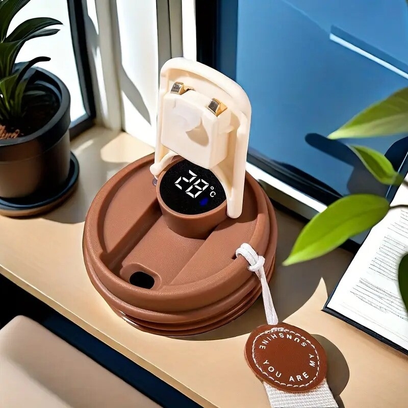 1pc mug display 410ml insulated drinkware details 3