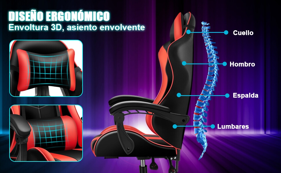 chaise de jeu ergonomique chaise de bureau