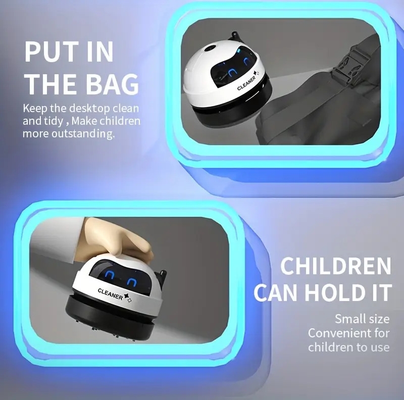 1 件台式吸尘器，黑色和白色 商品详情 14