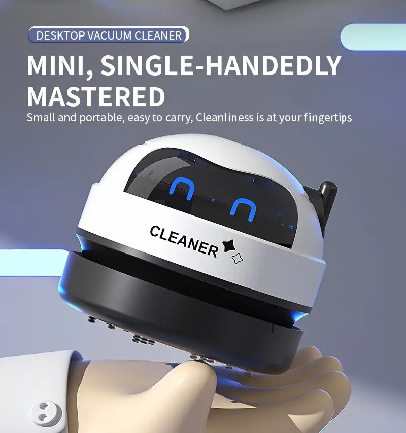 1 件台式吸尘器，黑色和白色 商品详情 12