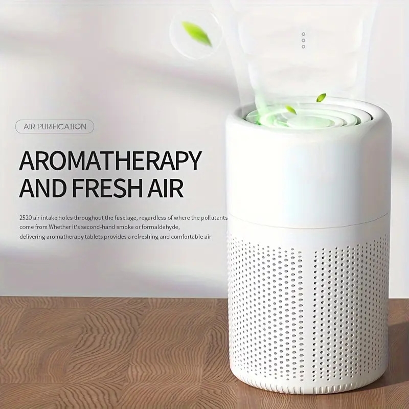 1pc true hepa air purifier deodorizer indoor deodorizing air pur for home office living room up to 350 500ft digital display air cleaner with air monitor hepa filter remove smokes dust 1