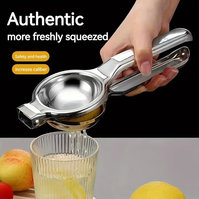 stainless steel manual citrus juicer hand press lemon orange squeezer essential kitchen gadget for   juice 0