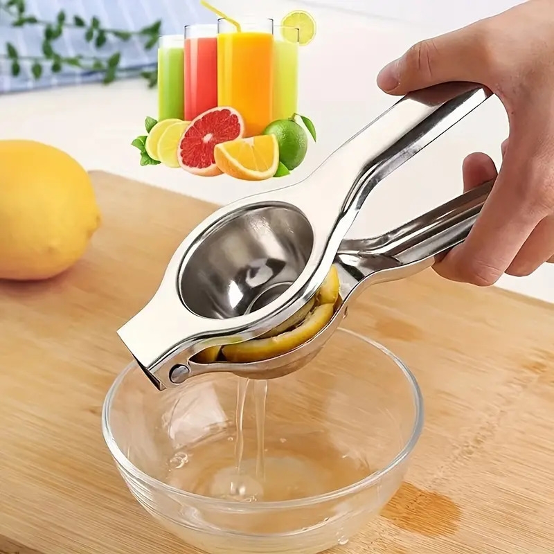 stainless steel manual citrus juicer hand press lemon orange squeezer essential kitchen gadget for   juice 2