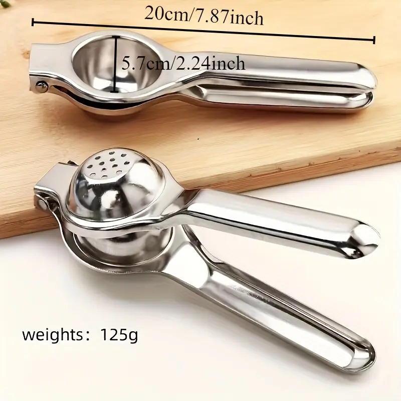 stainless steel manual citrus juicer hand press lemon orange squeezer essential kitchen gadget for   juice 4