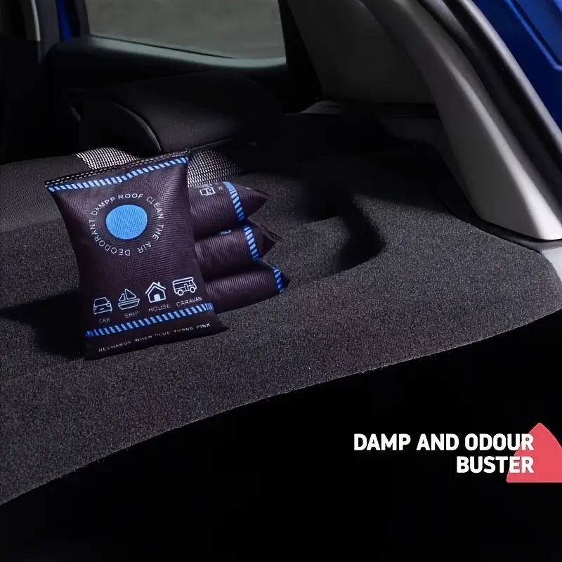 100克可重复使用硅胶除湿袋 - 适用于家庭、车辆、旅行房车，可吸收水分，防止潮湿、湿气和冷凝, 吸湿剂,带排水管的除湿机,浴室除湿器,地下室除湿机,迷你除湿机,房间除湿机,家用除湿机,浴室除湿机 商品详情 5