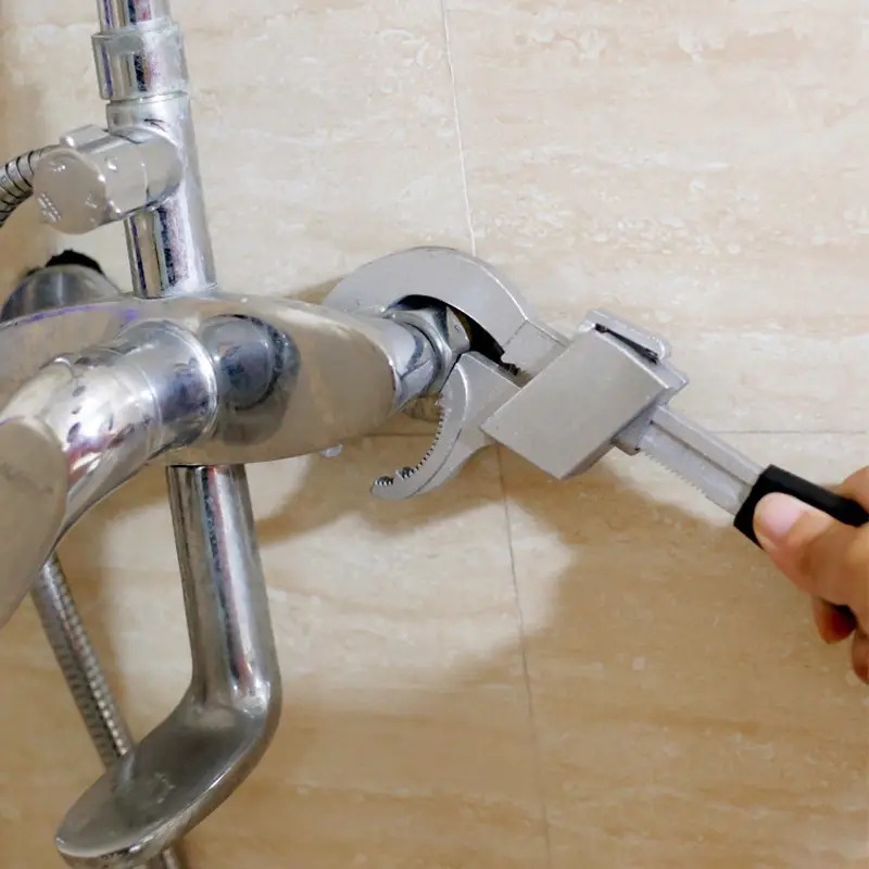universal adjustable wrench the perfect plumbing tool for faucet sink repairs details 7