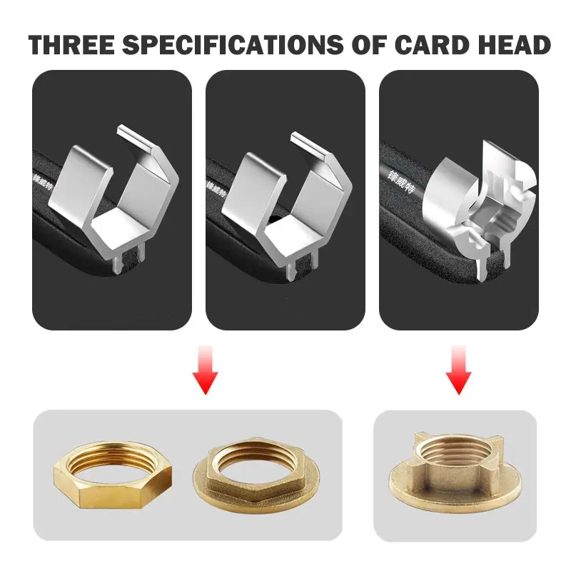 universal adjustable wrench the perfect plumbing tool for faucet sink repairs details 3