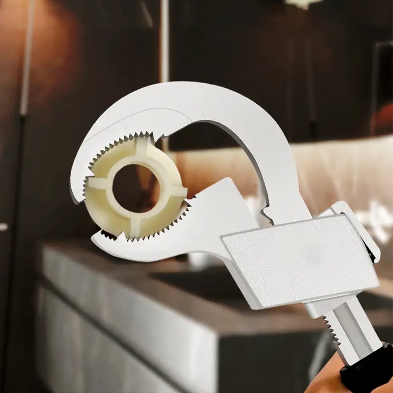 universal adjustable wrench the perfect plumbing tool for faucet sink repairs details 4